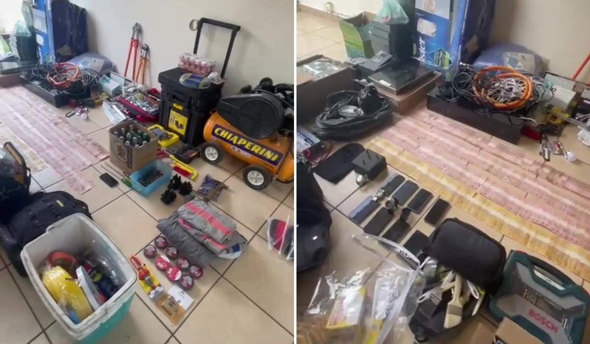 Dupla suspeita de integrar quadrilha que furtava casas no interior é presa na Grande SP