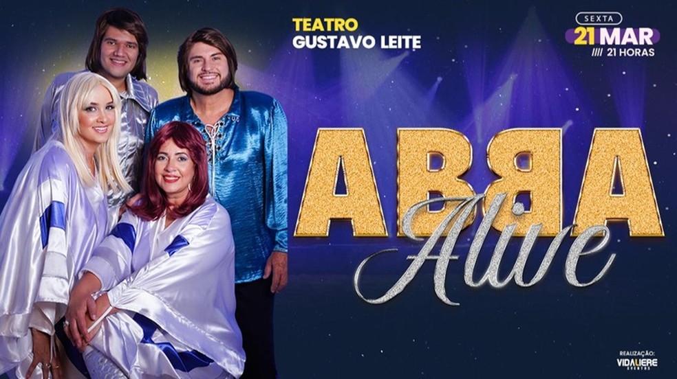 Tributo ao ABBA — Foto: Divulgação