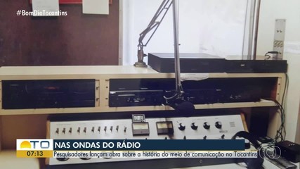 Pesquisadores lançam obra que conta a história do rádio como meio de comunicação no TO