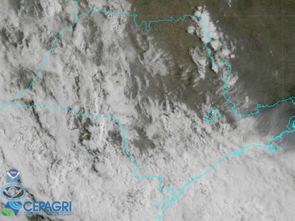 Previsão do tempo: com chegada de frente fria, RMC pode ter semana marcada por chuva fraca e ventos fortes