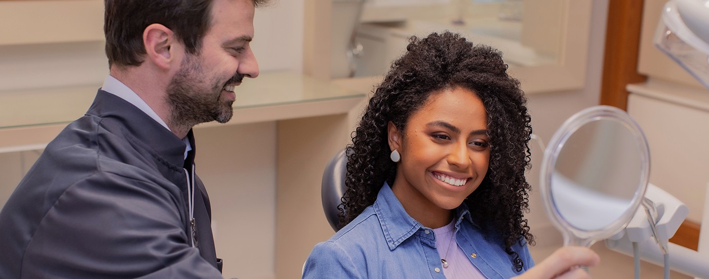 Sabia que é possível ter o sorriso de volta em um único dia? Veja como