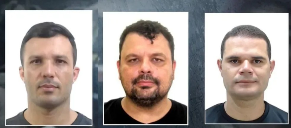 Acusados de matar Genivaldo Santos — Foto: Reprodução/TV Globo