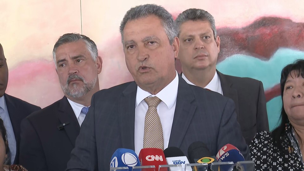 O ministro da Casa Civil, Rui Costa — Foto: TV Globo