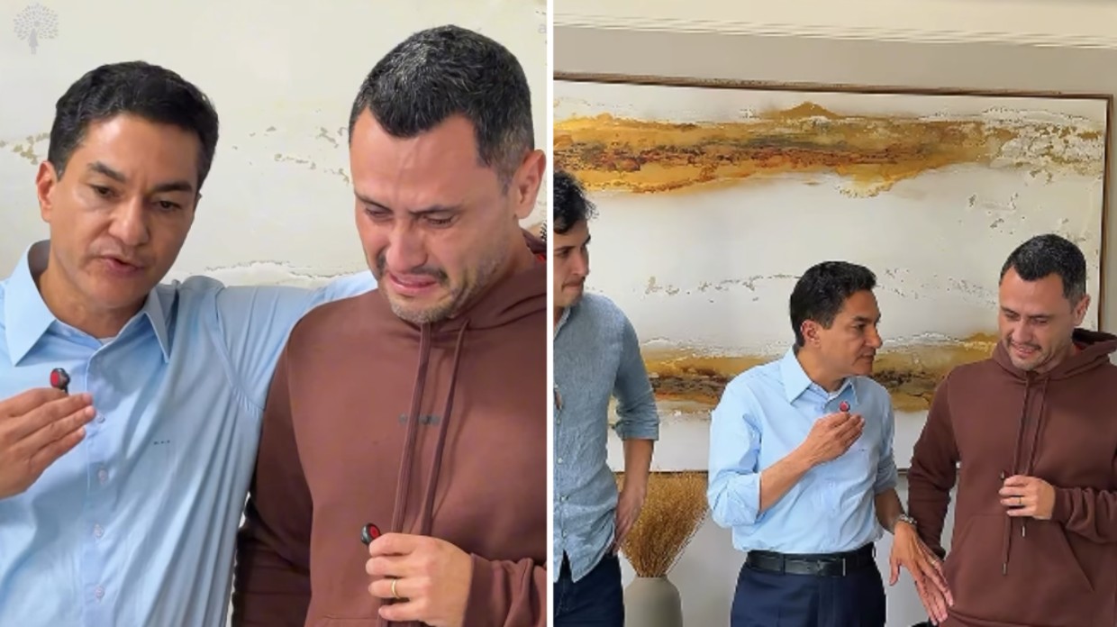 Republicanos anuncia que Cleitinho não disputará governo de MG, e senador chora: 'Não está fácil'