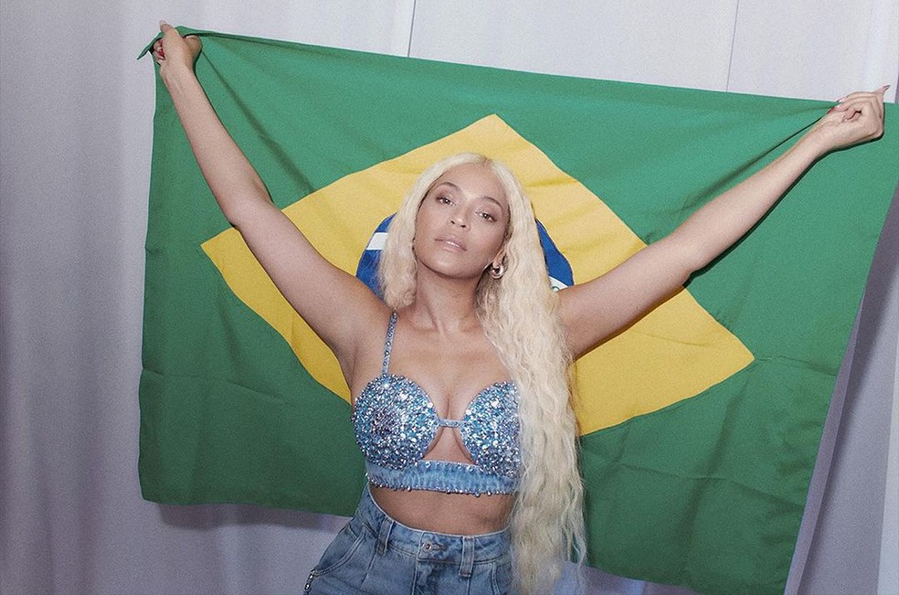 Novo registro de Beyonc na Bahia  Foto: Reproduo/Redes Sociais