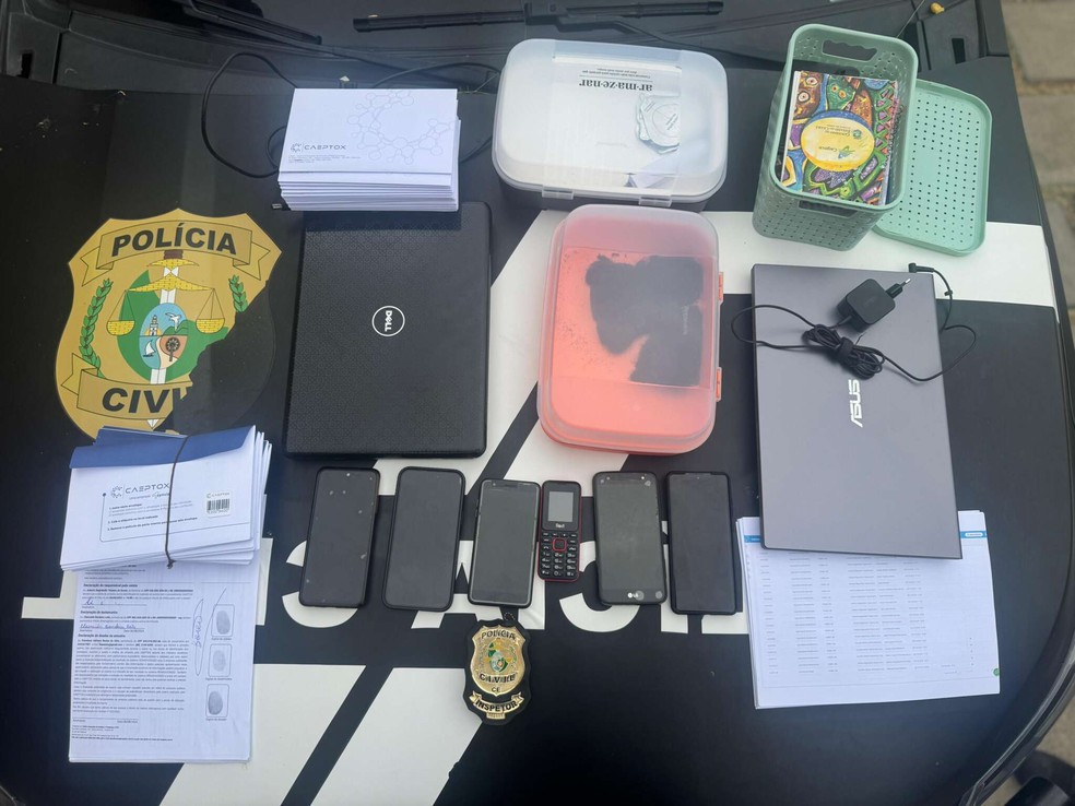 A Polícia Civil do Estado do Ceará (PCCE) deflagrou, na manhã desta quinta-feira (10), a operação “Corruptio”, — Foto: Divulgação
