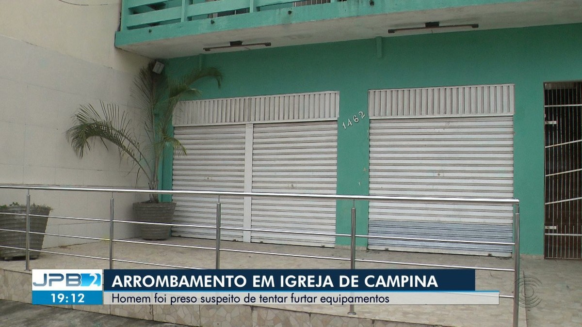 Homem é Preso Suspeito De Arrombar Igreja E Tentar Furtar Objetos Em Campina Grande Paraíba G1 3341