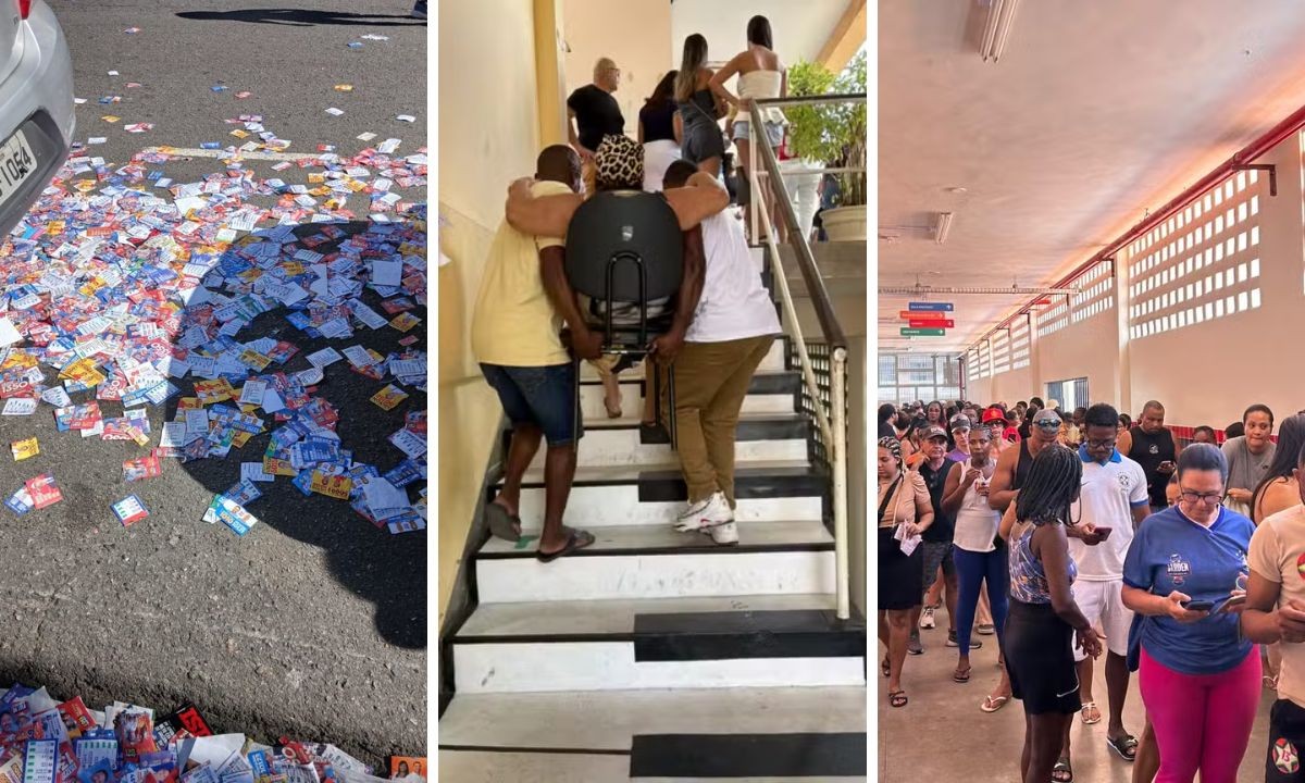 Longas filas, problemas de acessibilidade e mais: saiba como foi o dia de votação na Bahia