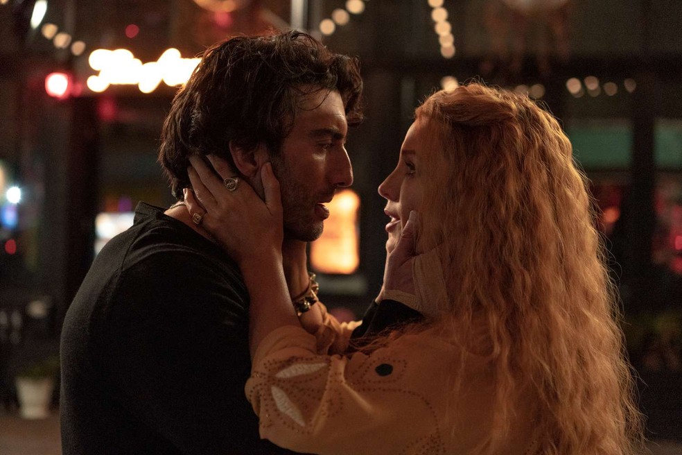 Cena de '&Eacute; Assim Que Acaba', com Blake Lively e Justin Baldoni. &mdash; Foto: Divulga&ccedil;&atilde;o