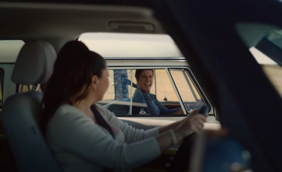 Elis Regina e Maria Rita em dueto feito com IA para a Volkswagen — Foto: Reprodução