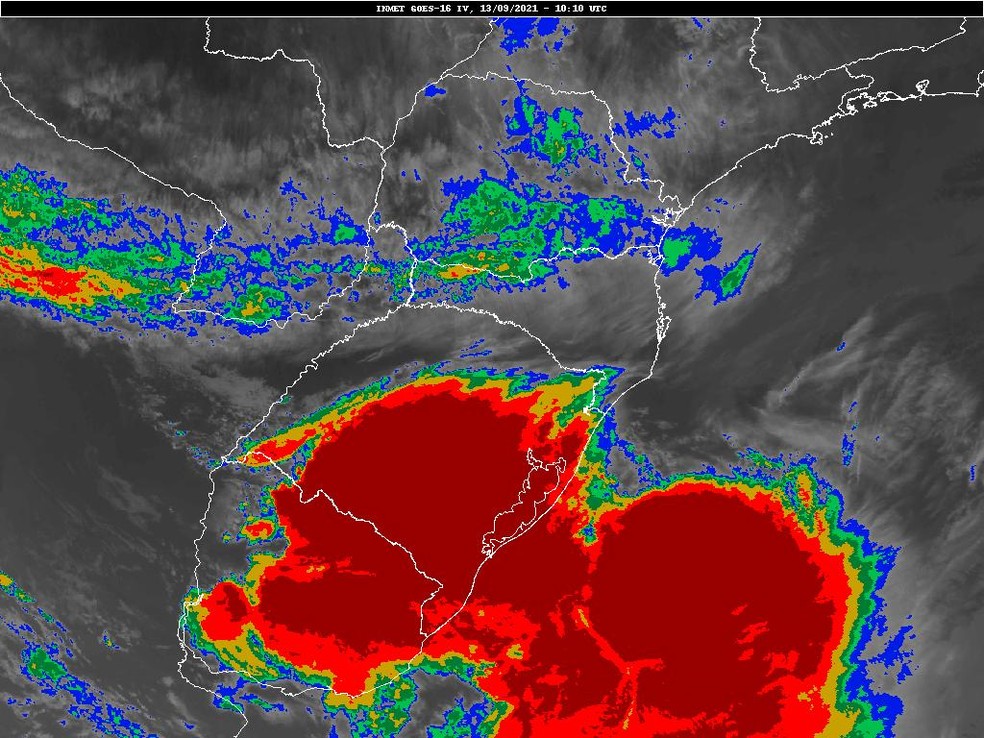 Fim de semana será de chuva na maior parte do RS; para o sábado, Inmet tem  alerta de tempestade na Metade Sul