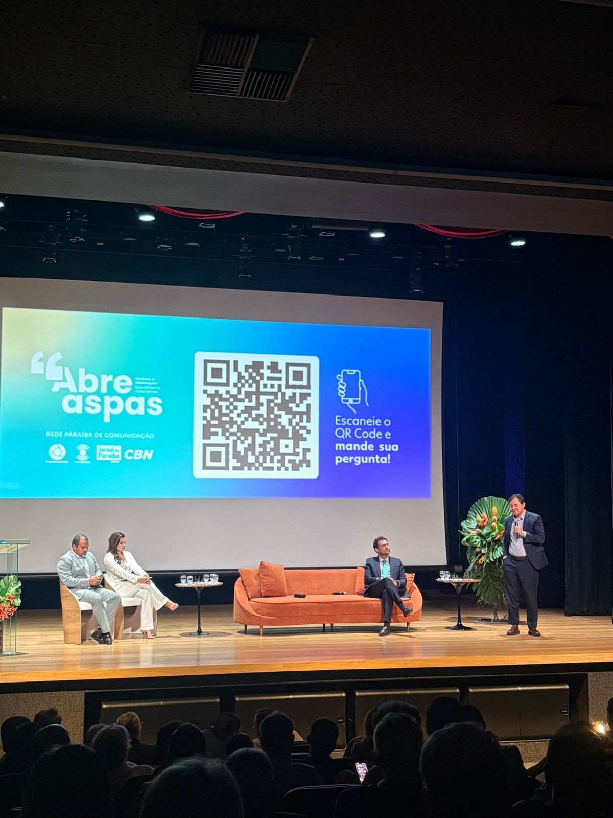 'Abre Aspas': Evento com Gerson Camarotti e Felipe Nunes abre cobertura das Eleições 2026 da Rede Paraíba