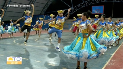Junina Tradição da Serra ensaia para concurso estadual de quadrilhas