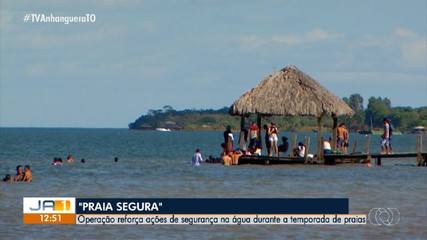 Bombeiros intensificam fiscalização nas praias tocantinenses