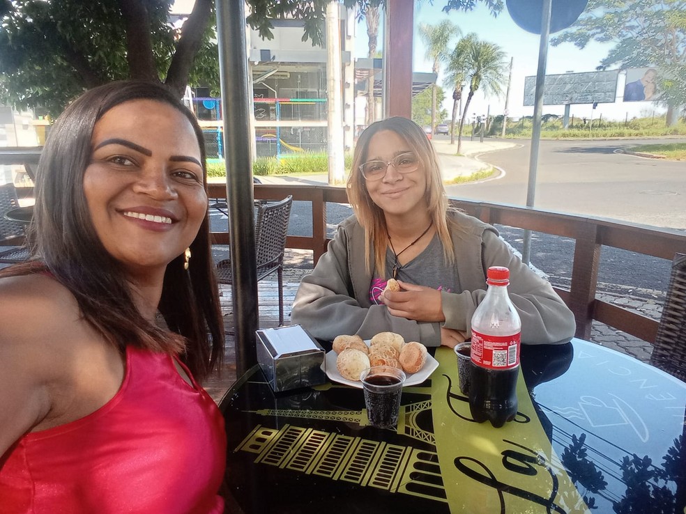 Carla Cristina e a filha, Ana Cristina, morta pelo ex-padrasto em Mirassol (SP) ? Foto: Carla Cristina da Silva Nascimento/Arquivo pessoal