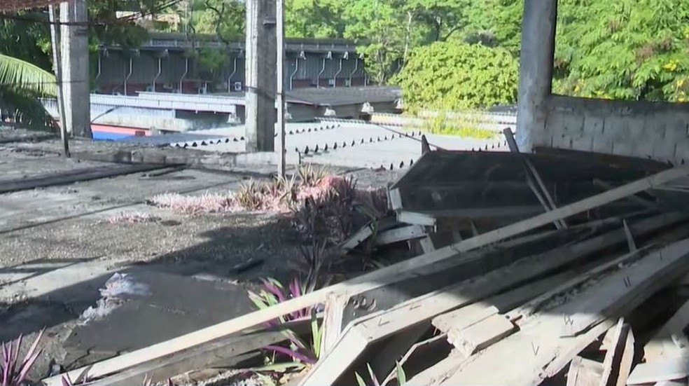 Materiais e obras paradas na UFPB em 2024 &mdash; Foto: TV Cabo Branco/Reprodu&ccedil;&atilde;o