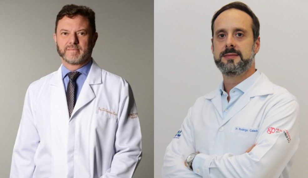 Médico Vanderson Rocha (à esq.) e médico Rodrigo Calado (à dir.) — Foto: Arquivo pessoal