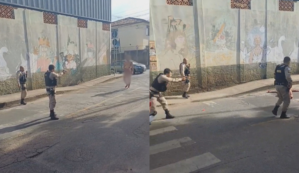 Filho mata pai e sai andando pelado pela rua em Belo Horizonte