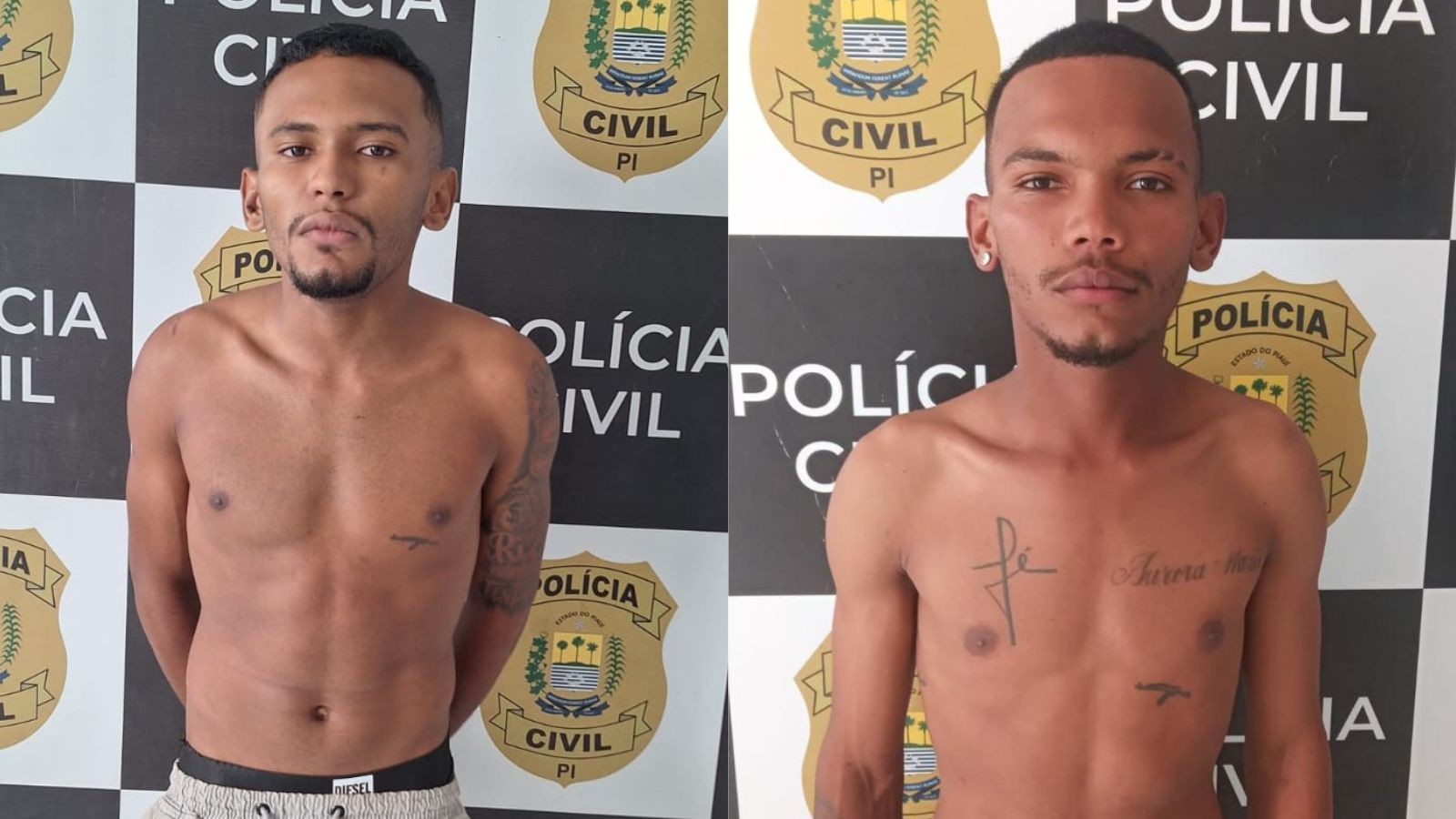 Mãe e dois filhos são presos suspeitos de participar de série de roubos em cidades do Sul do Piauí