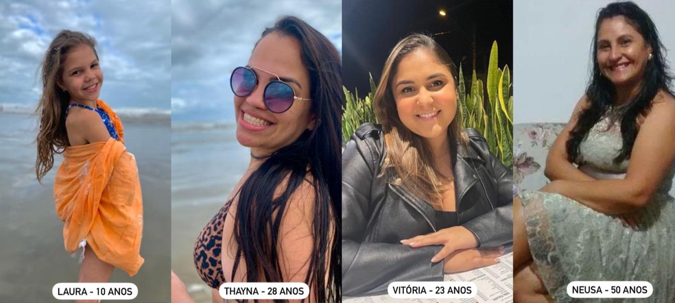 Vítimas eram da mesma família e naturais de Lins (SP) — Foto: Arquivo pessoal