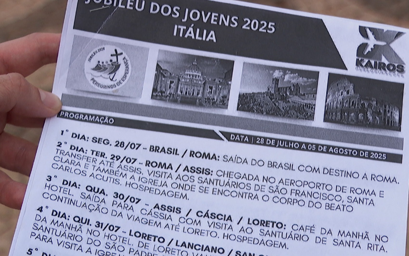 Dívidas, prejuízo de R$ 1,5 milhão, 90 pessoas afetadas: o que se sabe sobre agência que cancelou viagens de católicos à Roma