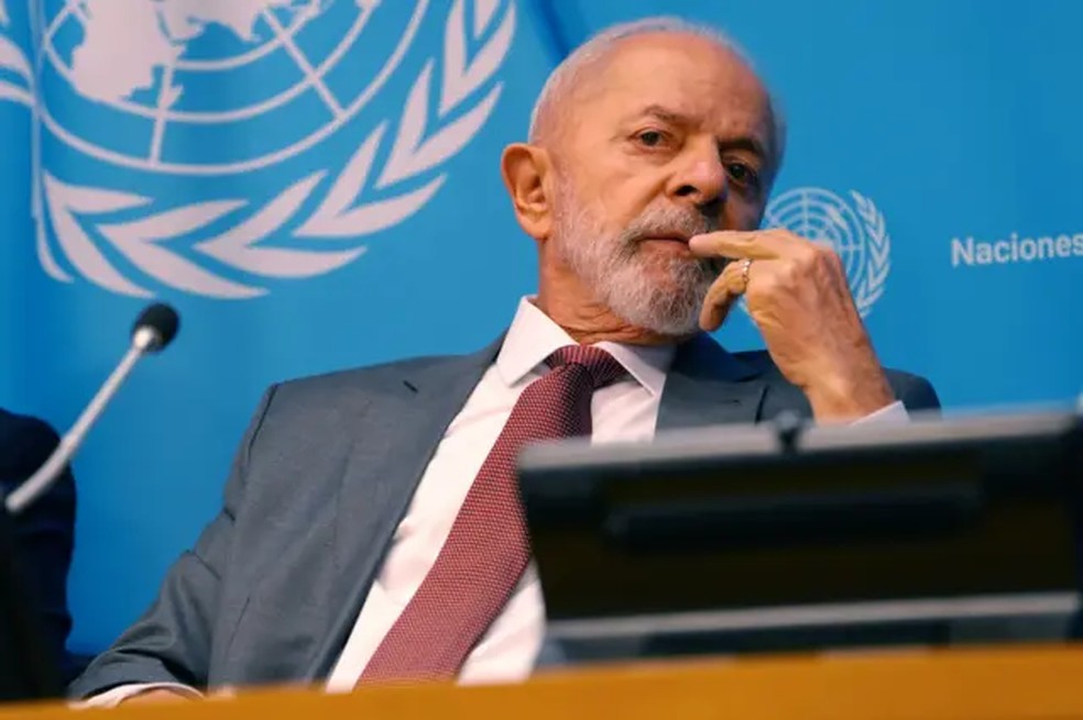 Presidente brasileiro Luiz Inácio Lula da Silva. — Foto: Stephani Spindel/EPA-EFE/REX/Shutterstock via BBC