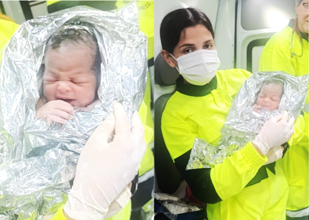 Mãe dá à luz ao oitavo filho dentro de ambulância na BR-040 em MG