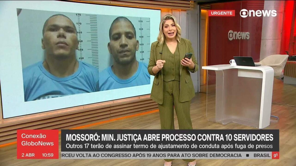 Fuga Mossor&oacute;: Minist&eacute;rio da Justi&ccedil;a abre processo contra 10 servidores