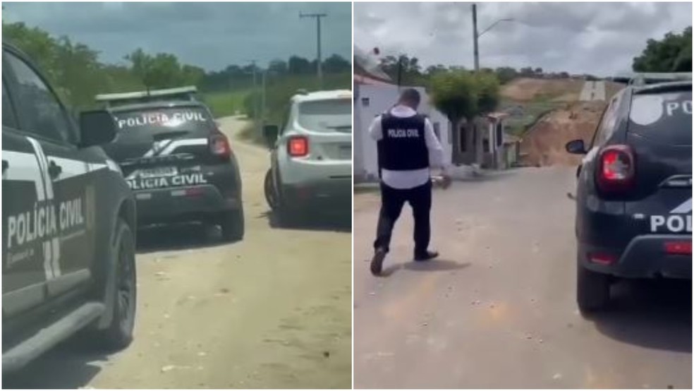 No momento da prisão, a mulher tentou agredir os policiais e apresentou um documento falso. — Foto: Polícia Civil/ Divulgação