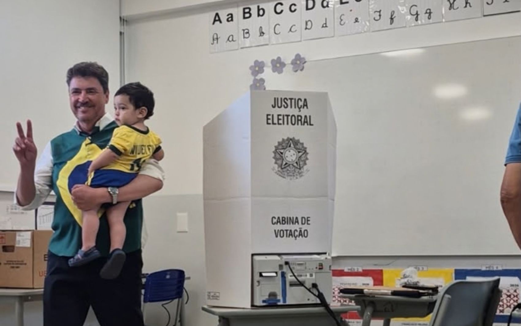 Wilder Morais (PL) vota em Goiânia