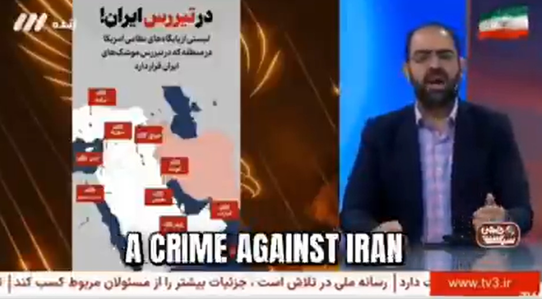 Qualquer cidadão americano ou militar na região é agora um alvo, diz TV iraniana