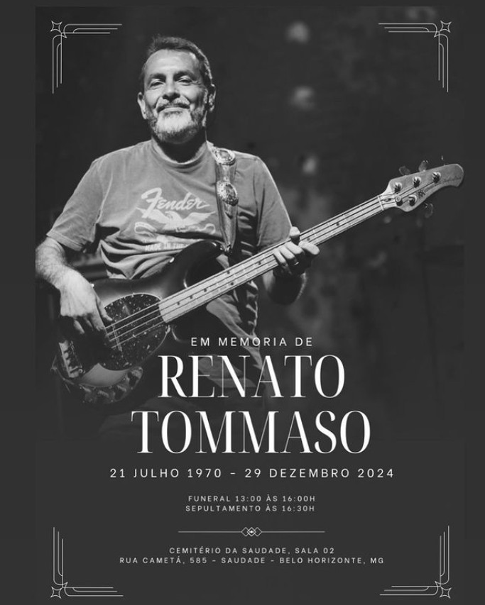 Renato Tommaso, integrante do Jota Quest, morre aos 54 anos