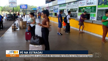 Movimento no aeroporto e rodoviária aumentam com o feriado da Consciência Negra