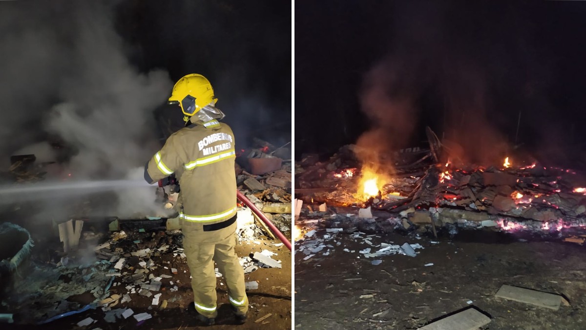 Idosa morre em incêndio que destruiu casa no Vale do Rio Pardo