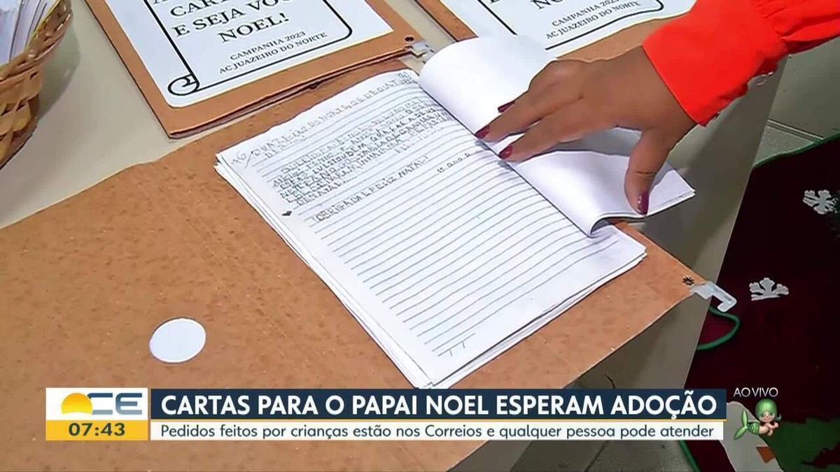 Papai Noel dos Correios saiba como adotar uma cartinha e atender o