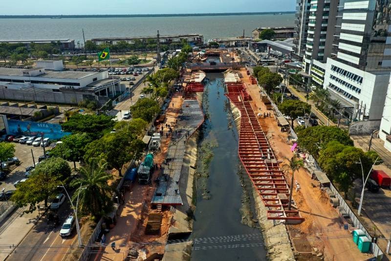 Av. Doca de Souza Franco, em Belém, tem novas interdições a partir desta segunda-feira, 2