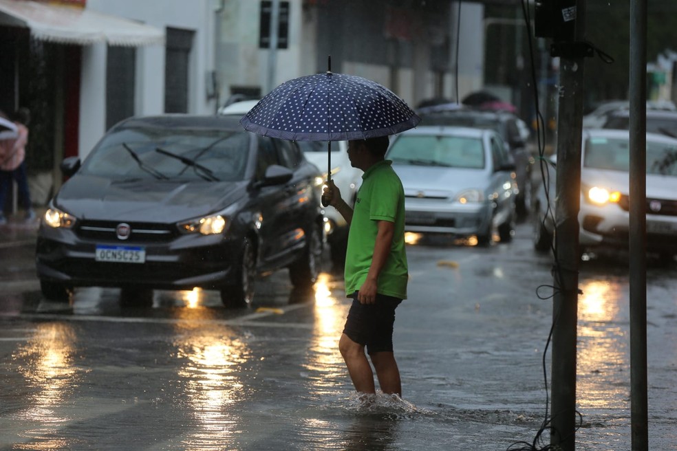 Último fim de semana de abril no Ceará deve ser chuvoso. — Foto: Fabiane de Paula/SVM