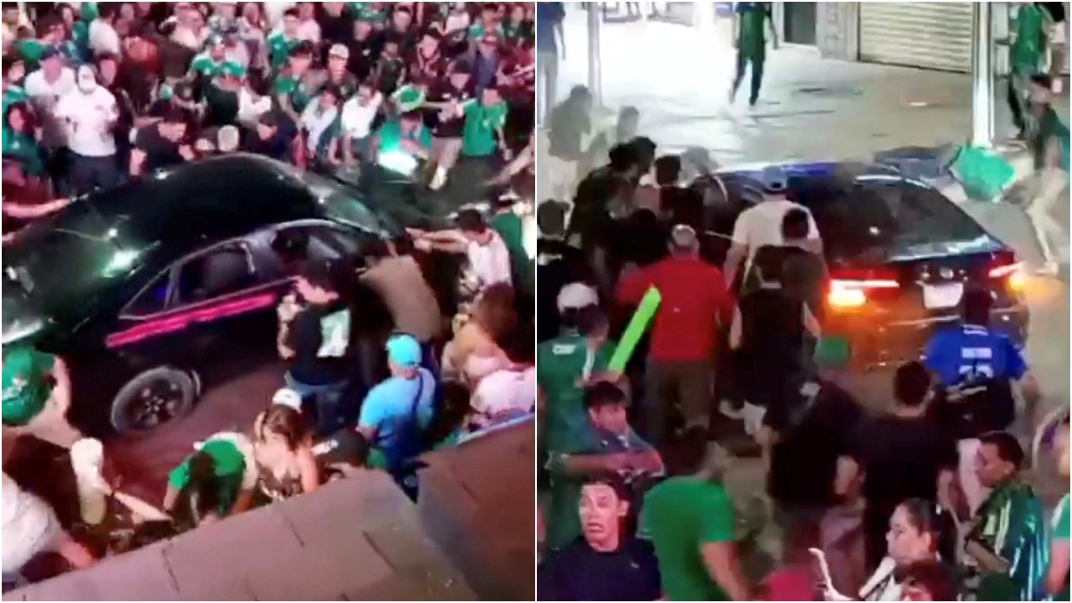 VÍDEO: Motorista atropela multidão no México que celebrava vitória em jogo na Copa do Mundo