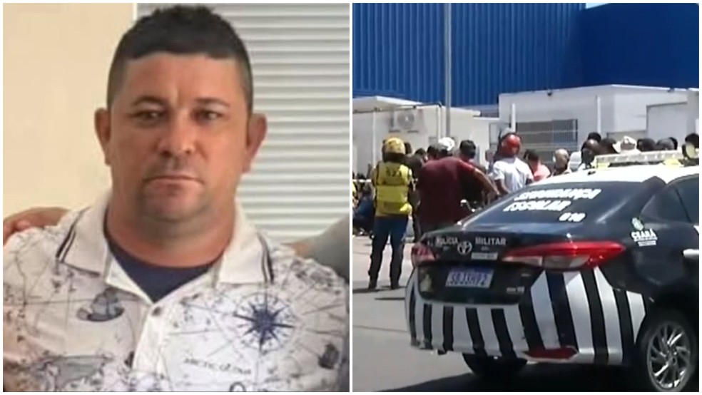 Mototaxista Francisco Elson foi morto a tiros nesta quarta-feira (3) em Sobral (CE) — Foto: Reprodução