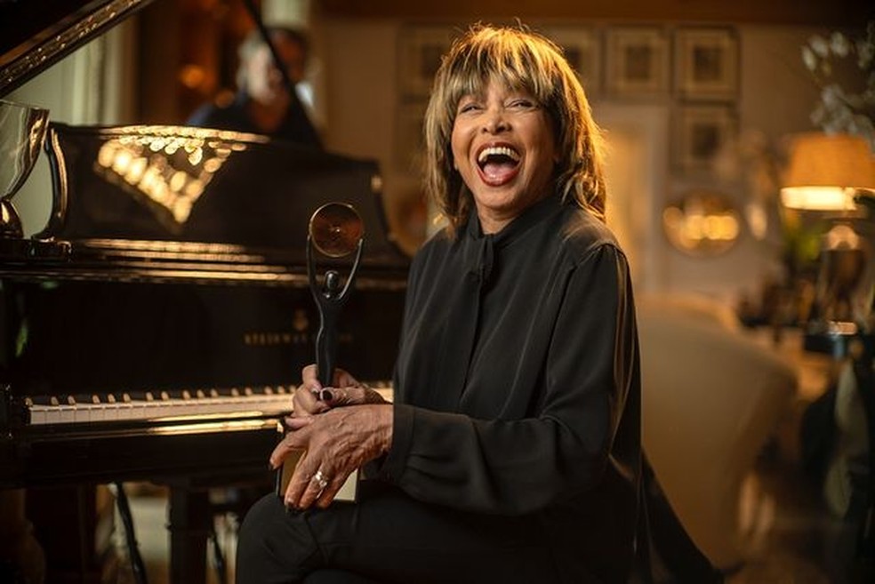 Tina Turner em foto publicada no Instagram, em outubro de 2021 — Foto: Reprodução/Instagram