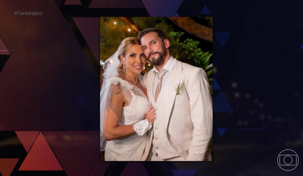 O policial João Pedro e a juíza Tula Mello foram vítimas de um assalto a caminho de casa no último domingo. Ele morreu — Foto: Reprodução/TV Globo
