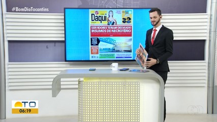 Furto de insumos em necrotério é destaque no Jornal Daqui