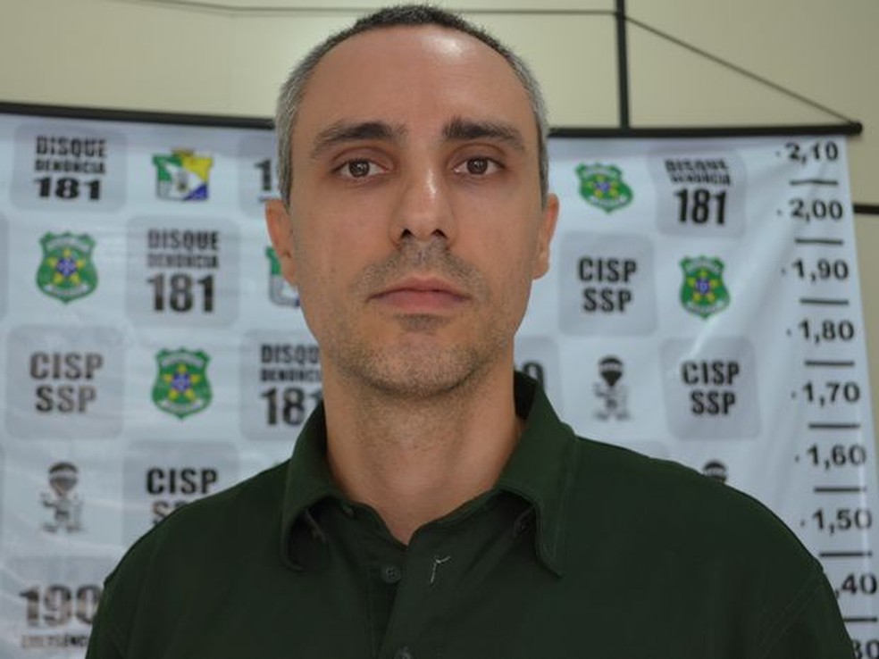 Delegado Marcelo Hercos — Foto: Marina Fontenele/G1