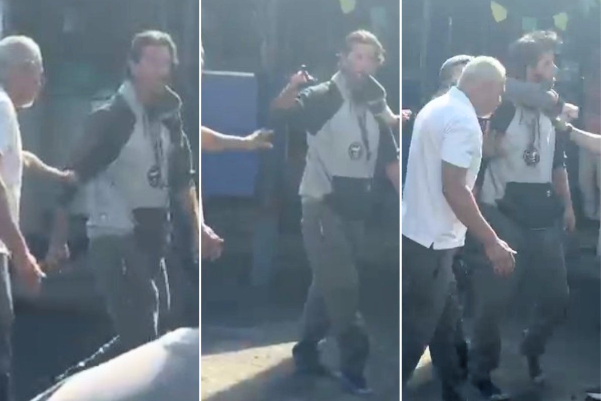 Caminhoneiro socado em protesto avançou contra policiais sem saber que eram da PM, diz defesa