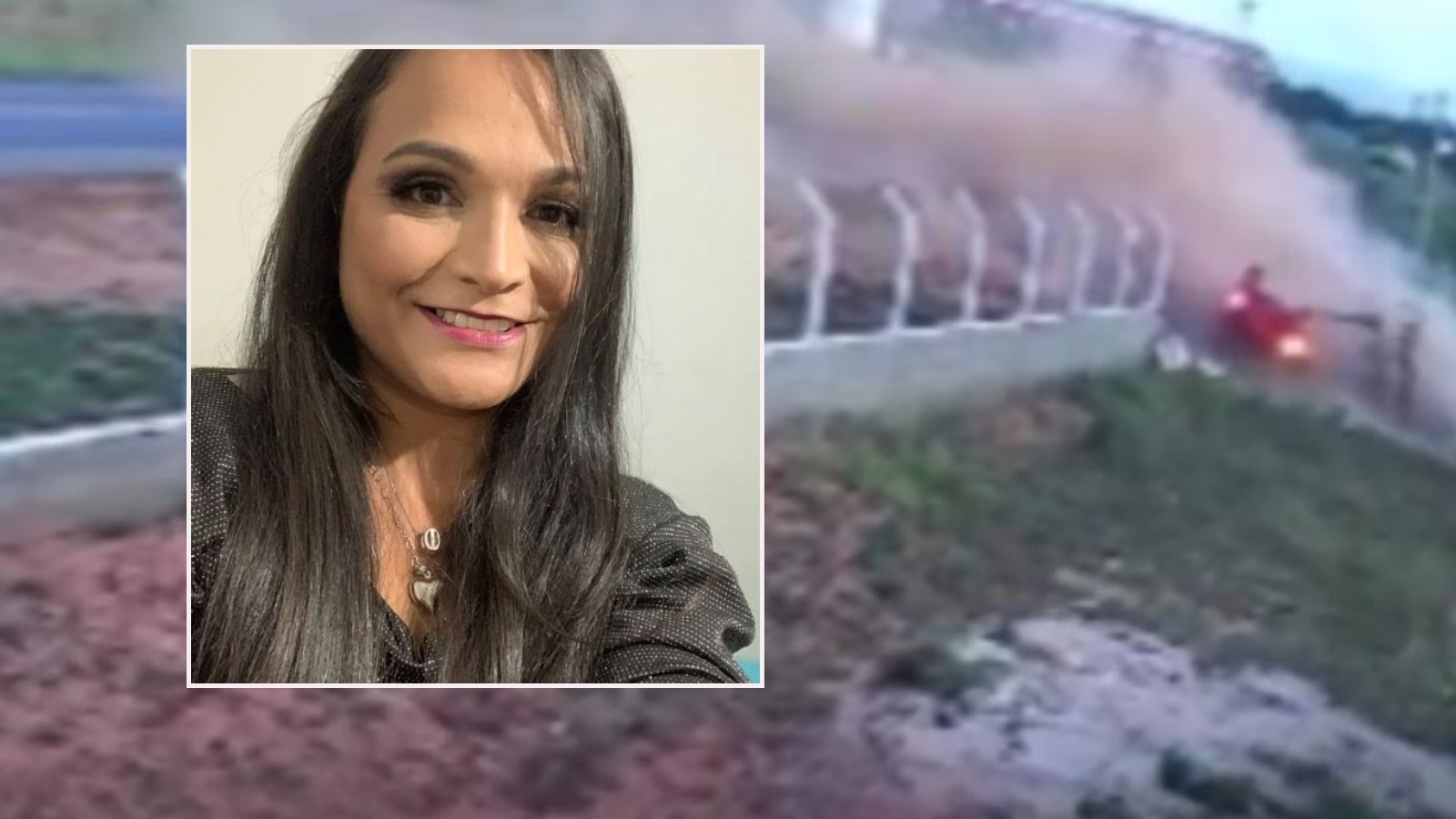 Técnica em enfermagem morre após carro bater em muro e derrubar poste no interior do Ceará; veja vídeo