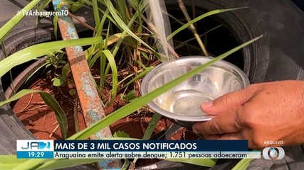 Araguaína tem mais de três mil casos de dengue notificados