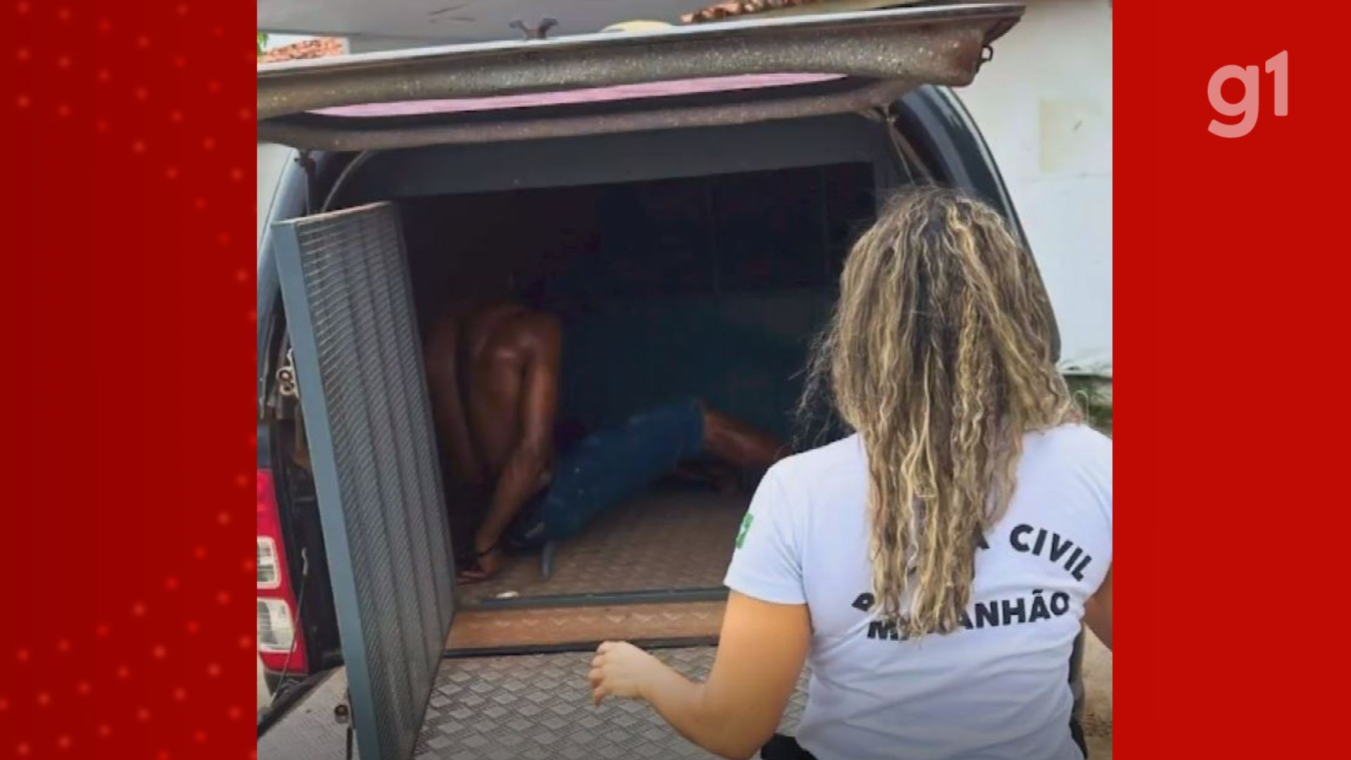 Preso suspeito de filmar enteada tomando banho no MA; ela afirma que já havia sido abusada por ele 