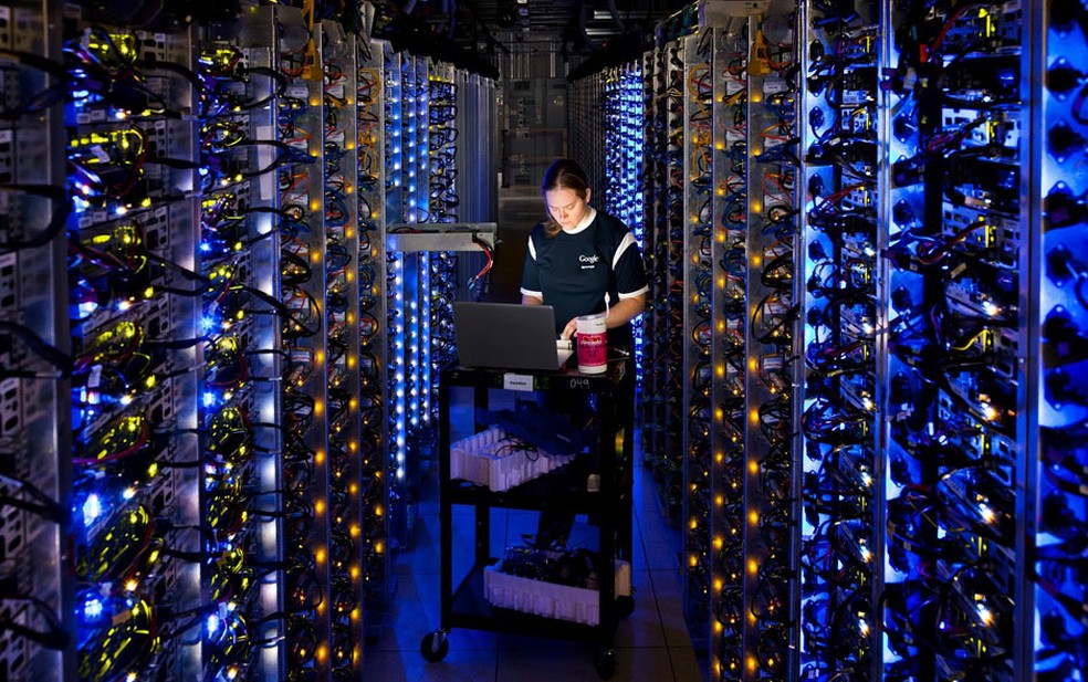 Data centers do Google — Foto: AP/Google