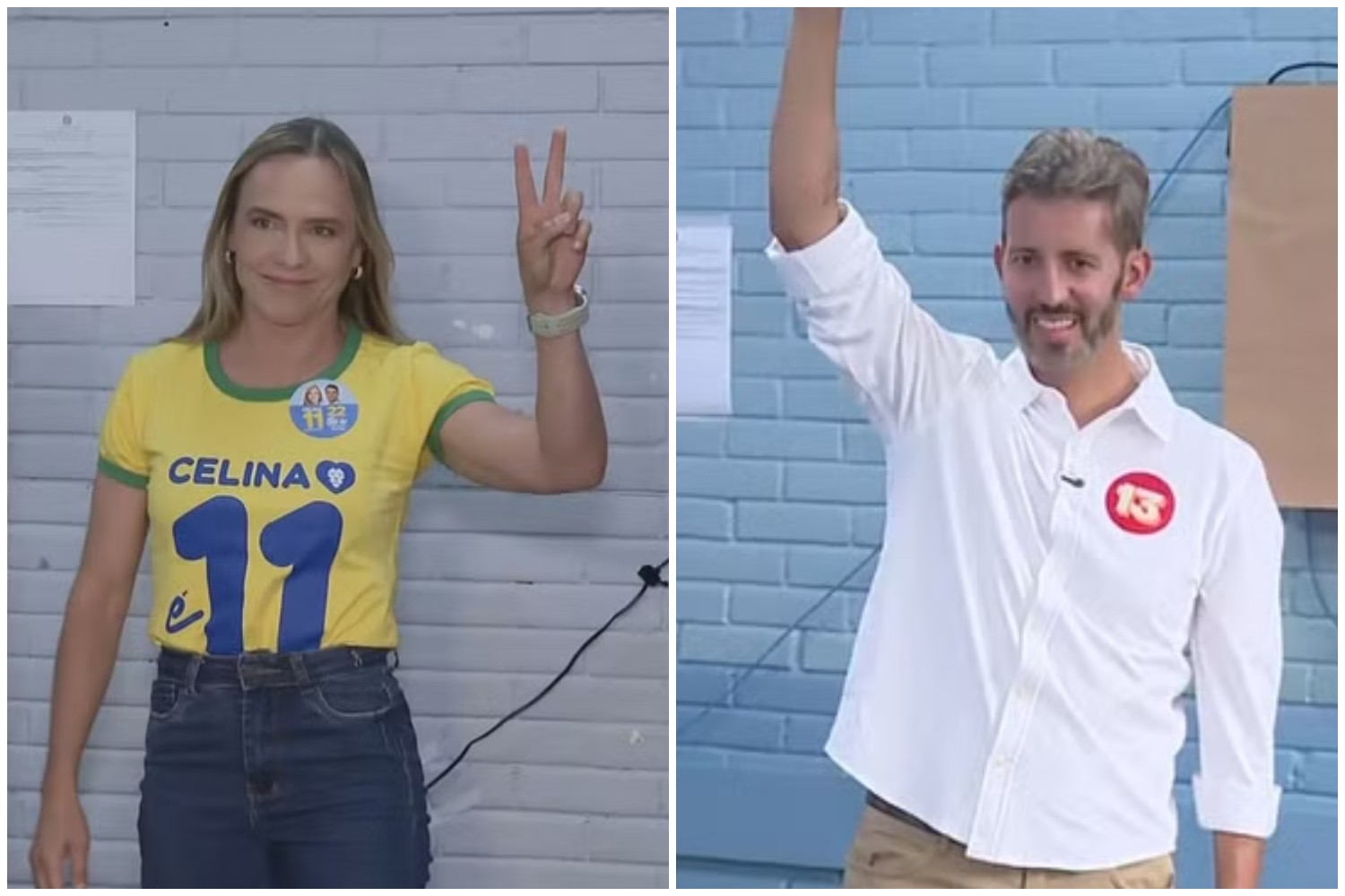 No DF, Celina Leão ganhou 161 mil votos entre o 1º e o 2º turno; Leandro Grass, 169 mil
