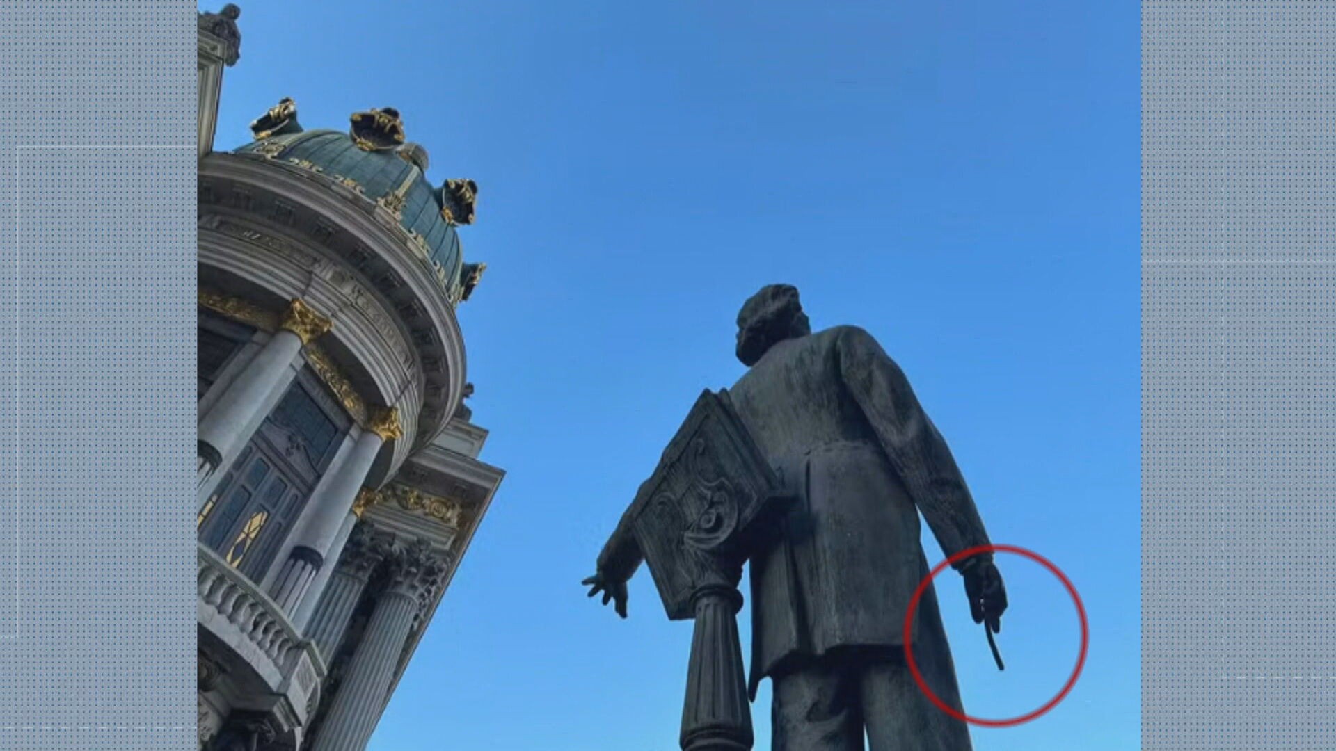 Estátua de Carlos Gomes tem batuta furtada; prejuízo com vandalismo em monumentos no Rio passa de R$ 250 mil em um ano